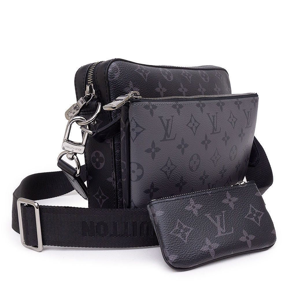 Monogram Eclipse Trio Messenger Shoulder Crossbod… - image 5